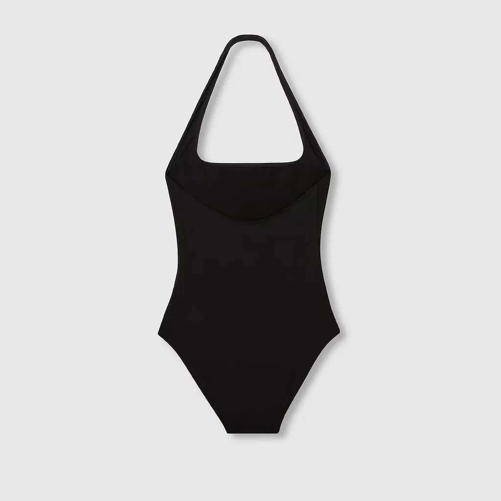 Sparkling Jersey Swimsuit With Print