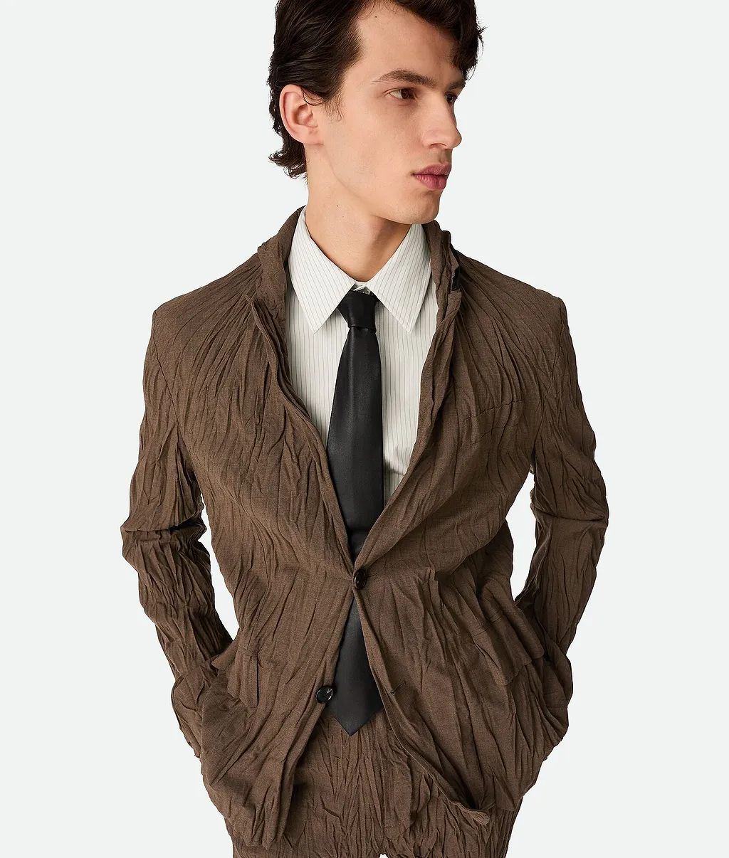 Crushed Wool Jacket
