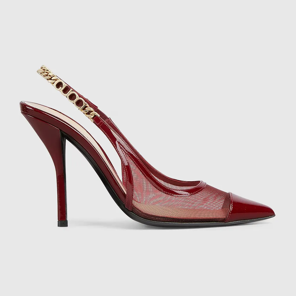 Gucci Signoria Slingback Pump