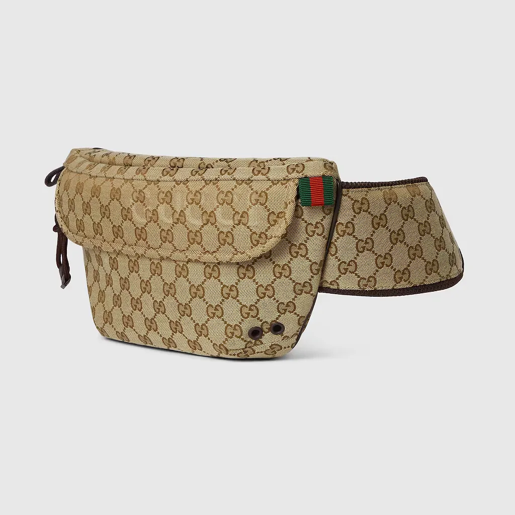 Gg Canvas Large Belt Bag