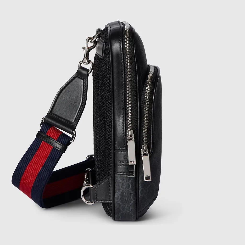 Gg Black Small Slingbag