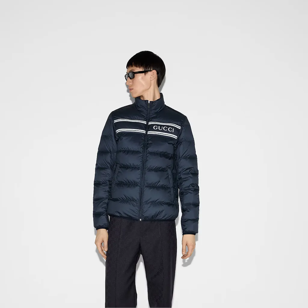 Nylon Puffer Jacket