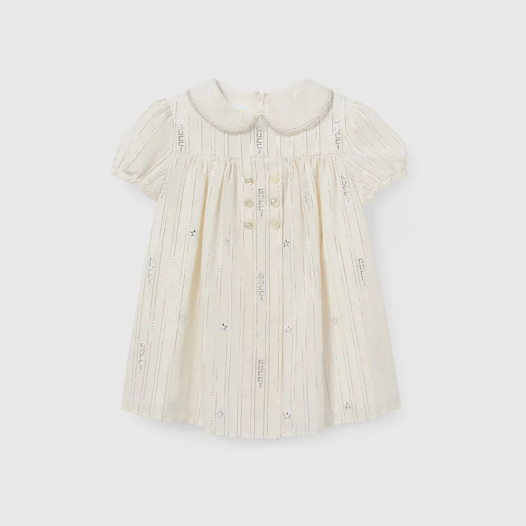 Baby Embroidered Cotton Dress
