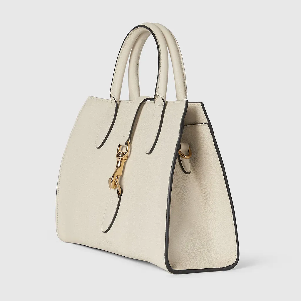 Medium Tote Bag With Hook Closure