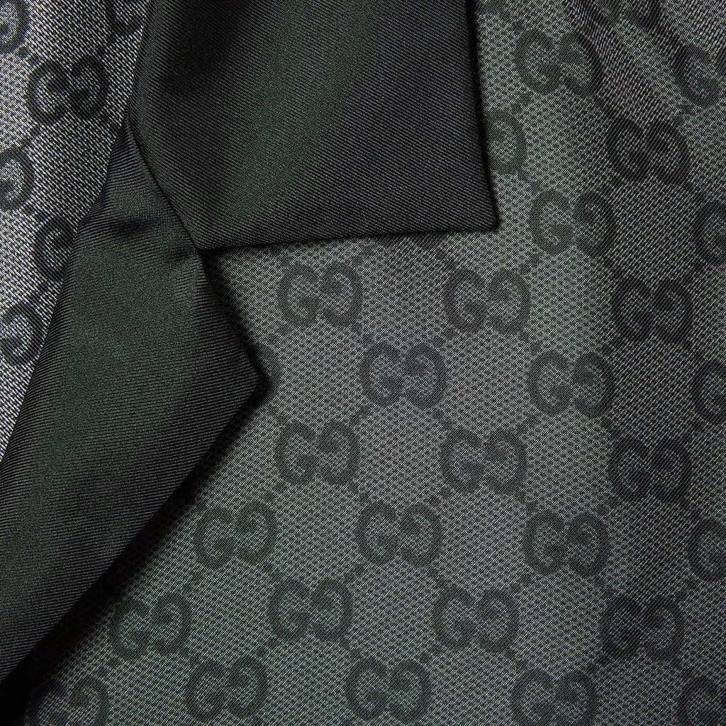 Printed Silk Twill Bowling Shirt