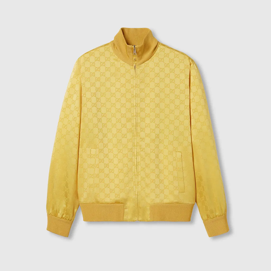 Gg Jacquard Zip Jacket