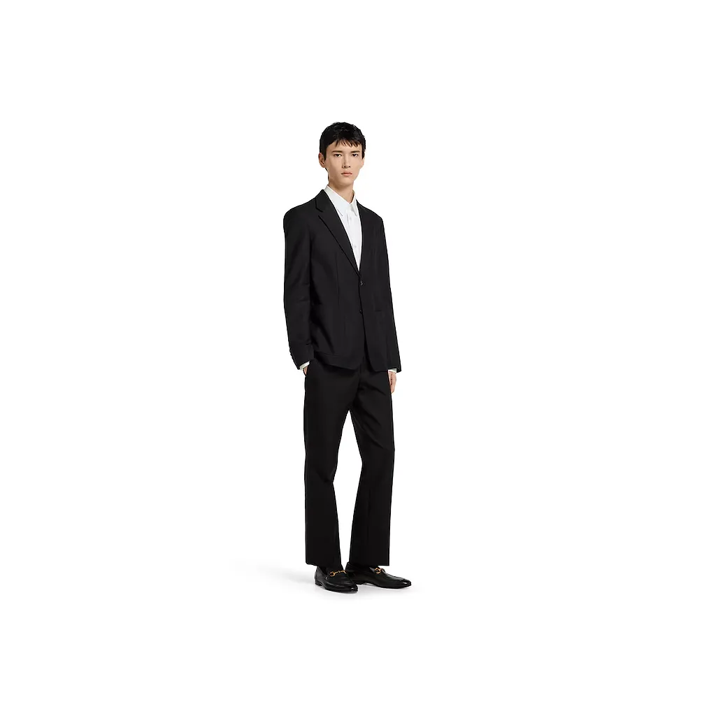 Cotton Canvas Pant With Web Detail