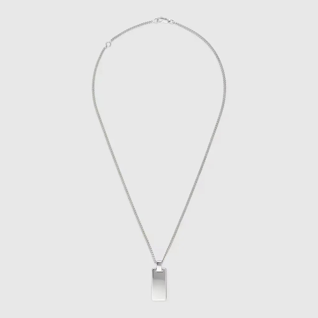 Gucci Signature Necklace With Gg Tag