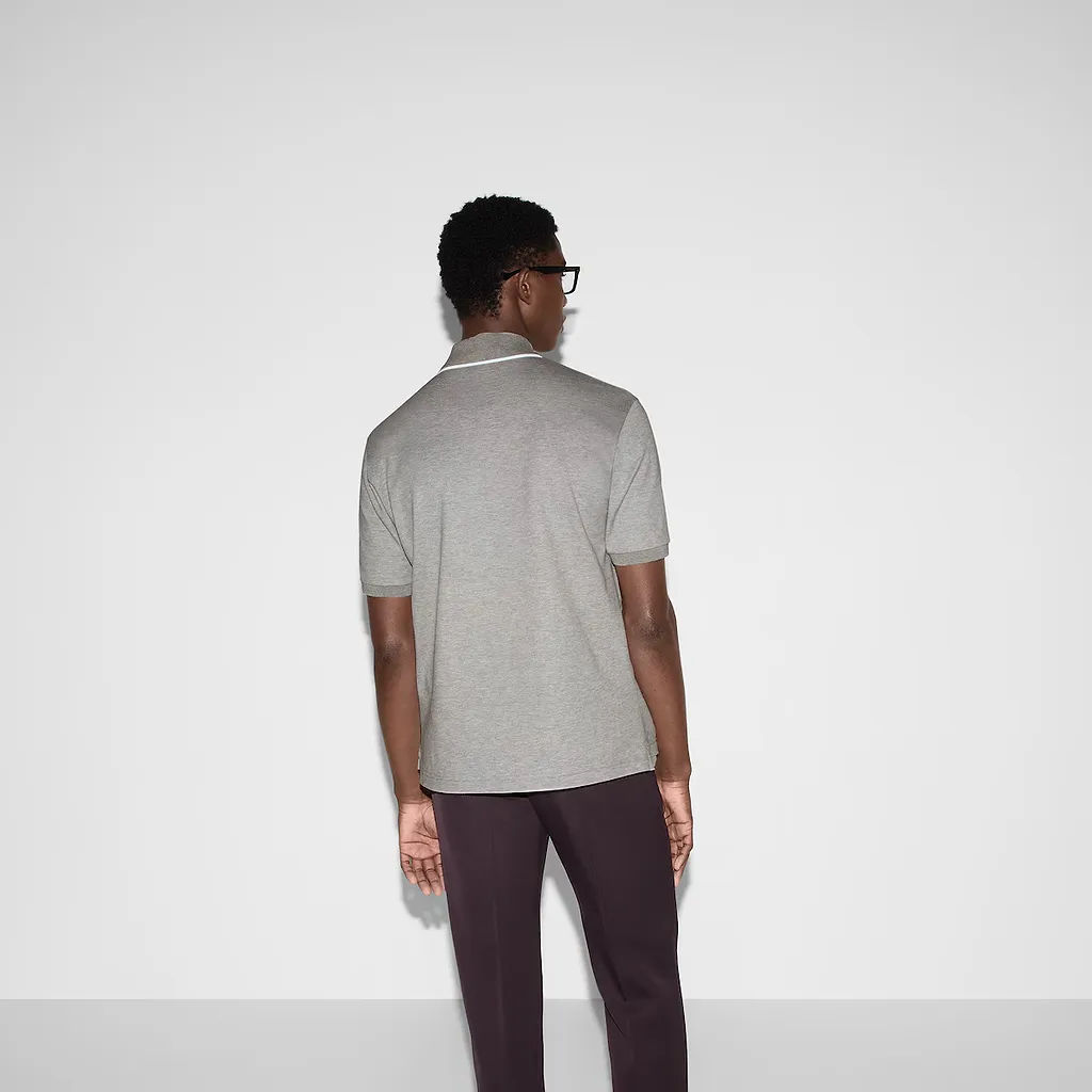 Cotton Piquet Polo Shirt
