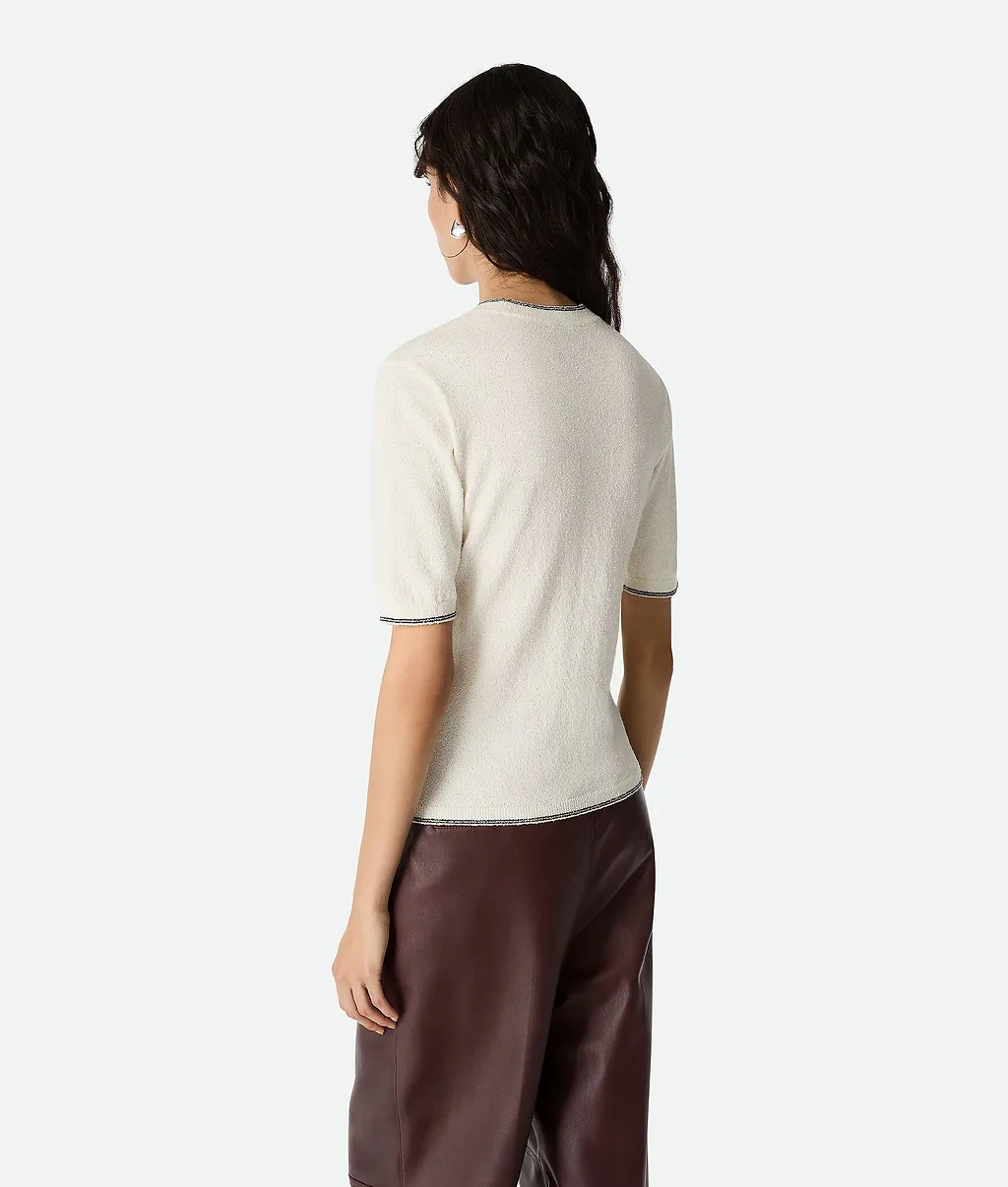 Cotton Bouclé Top