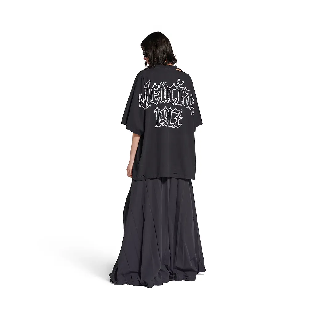 Blackletter Script Oversized T-Shirt