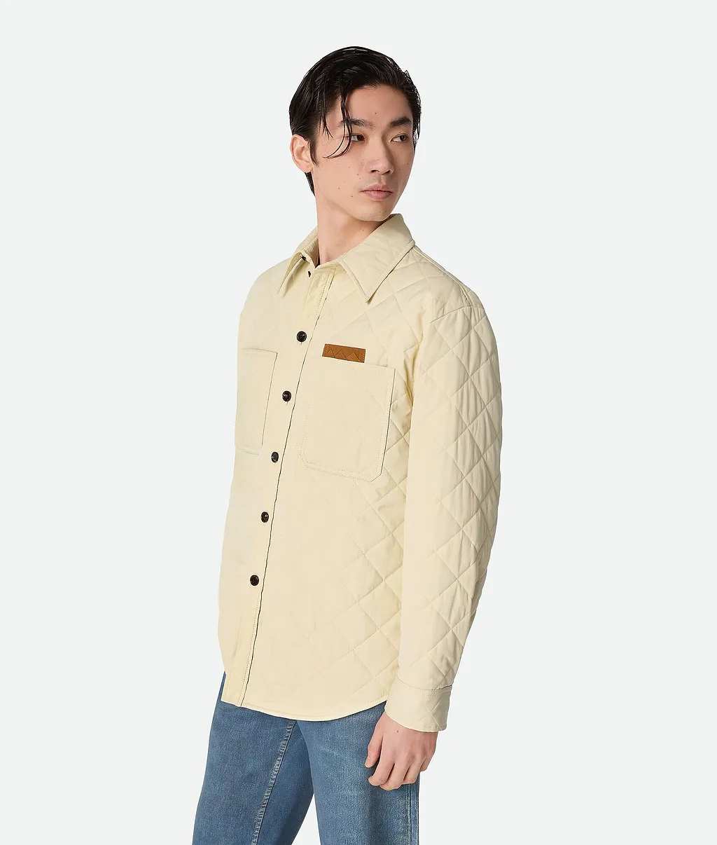 Quilted Cotton Overshirt