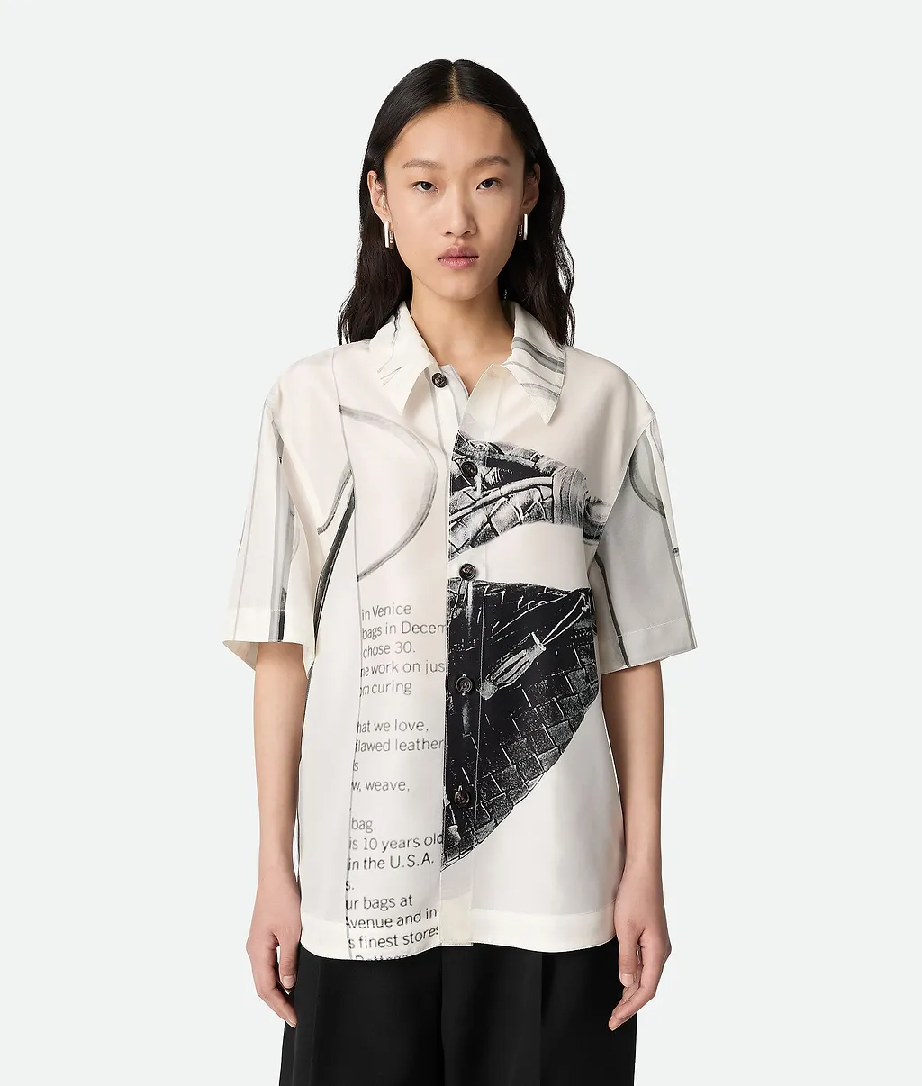 Silk Printed Shirt
