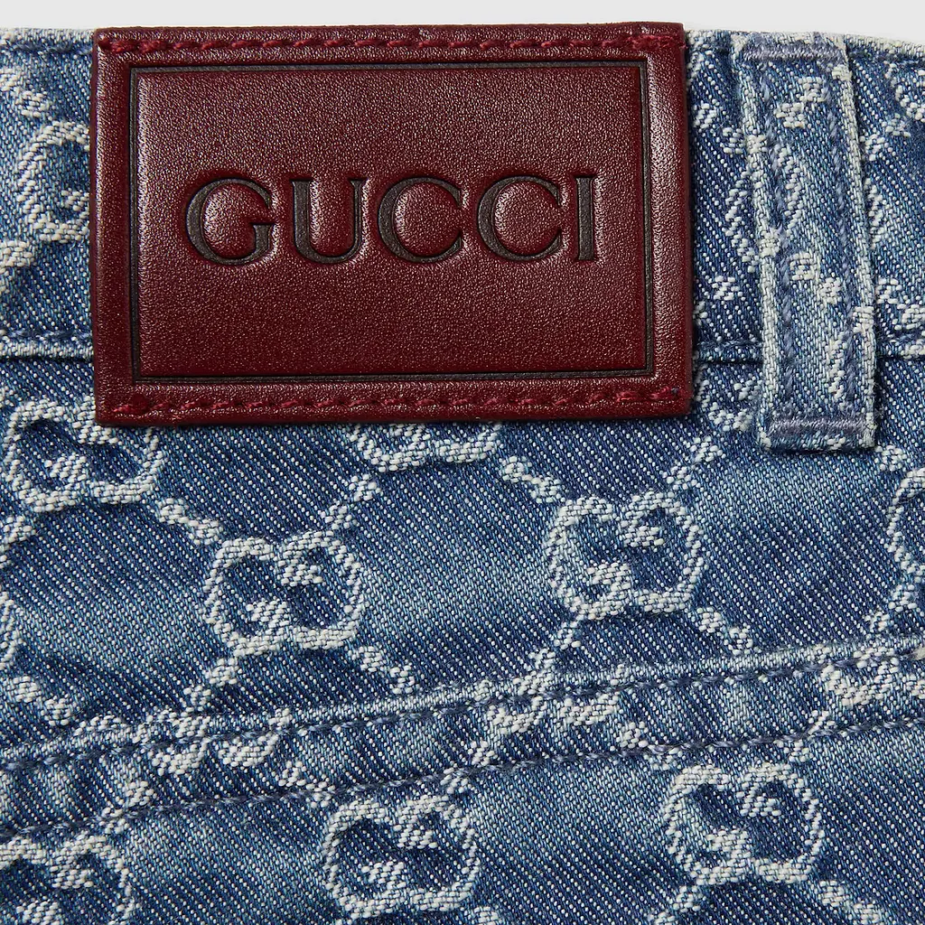 Children's Gg Denim Pants
