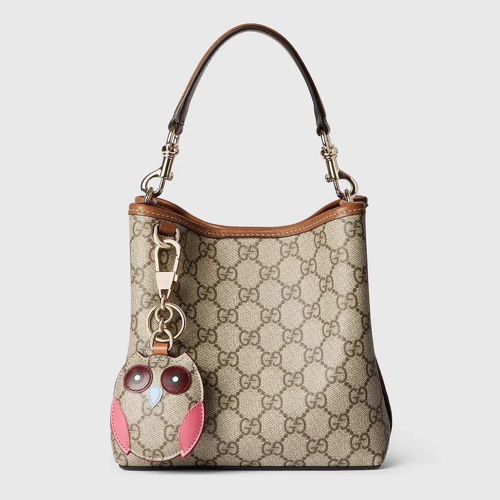 Gg Emblem Small Bucket Bag