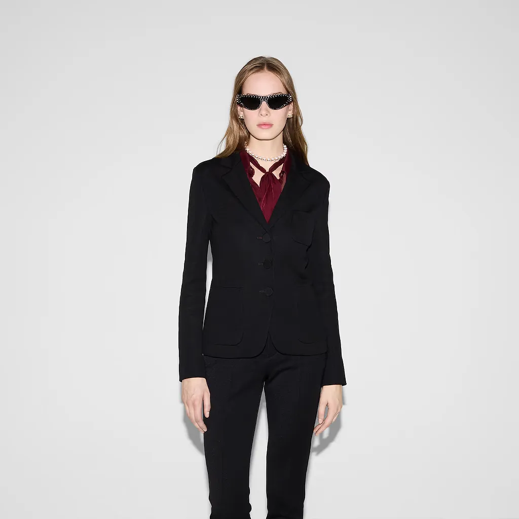 Cotton Jersey Jacket
