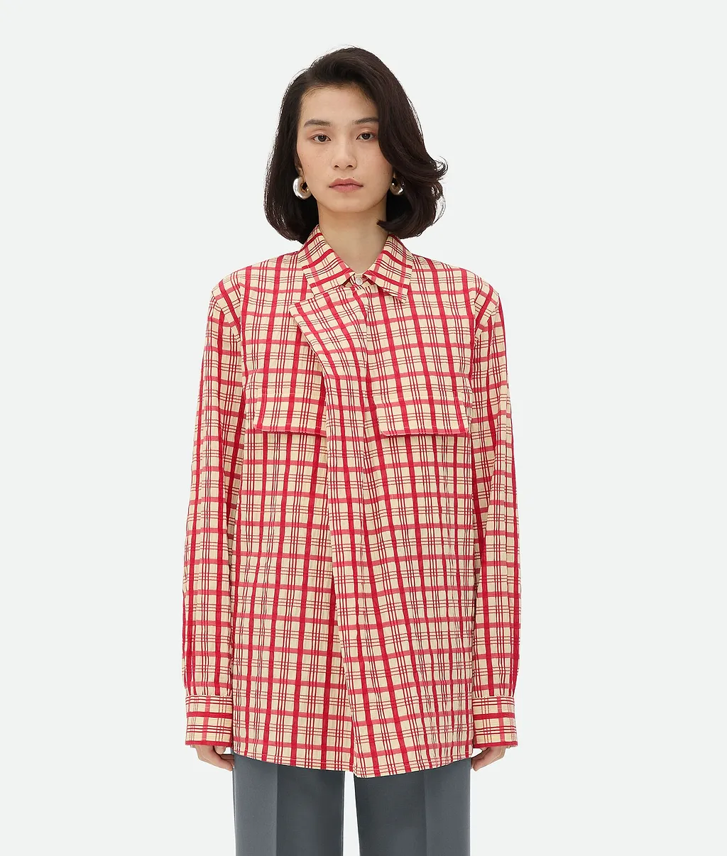 Check Cotton Shirt