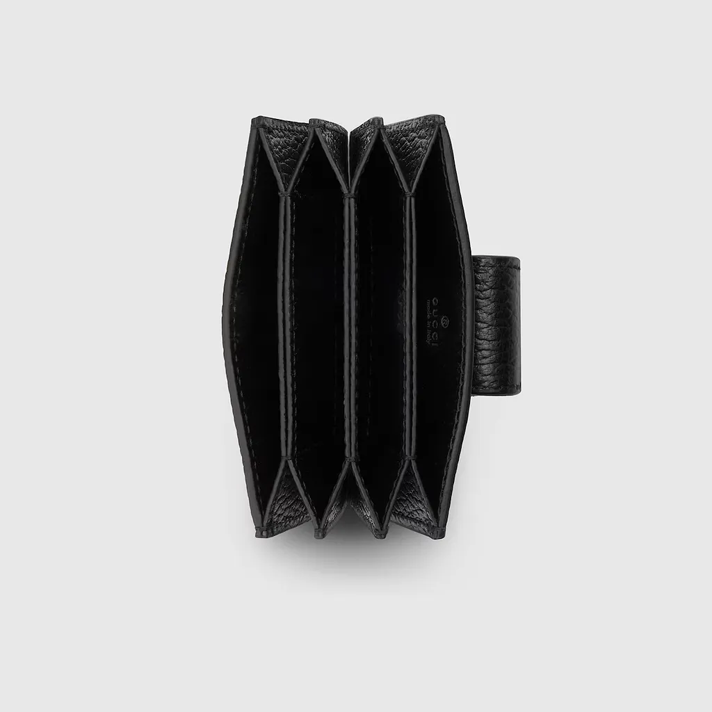 Gg Marmont Snap Button Card Case