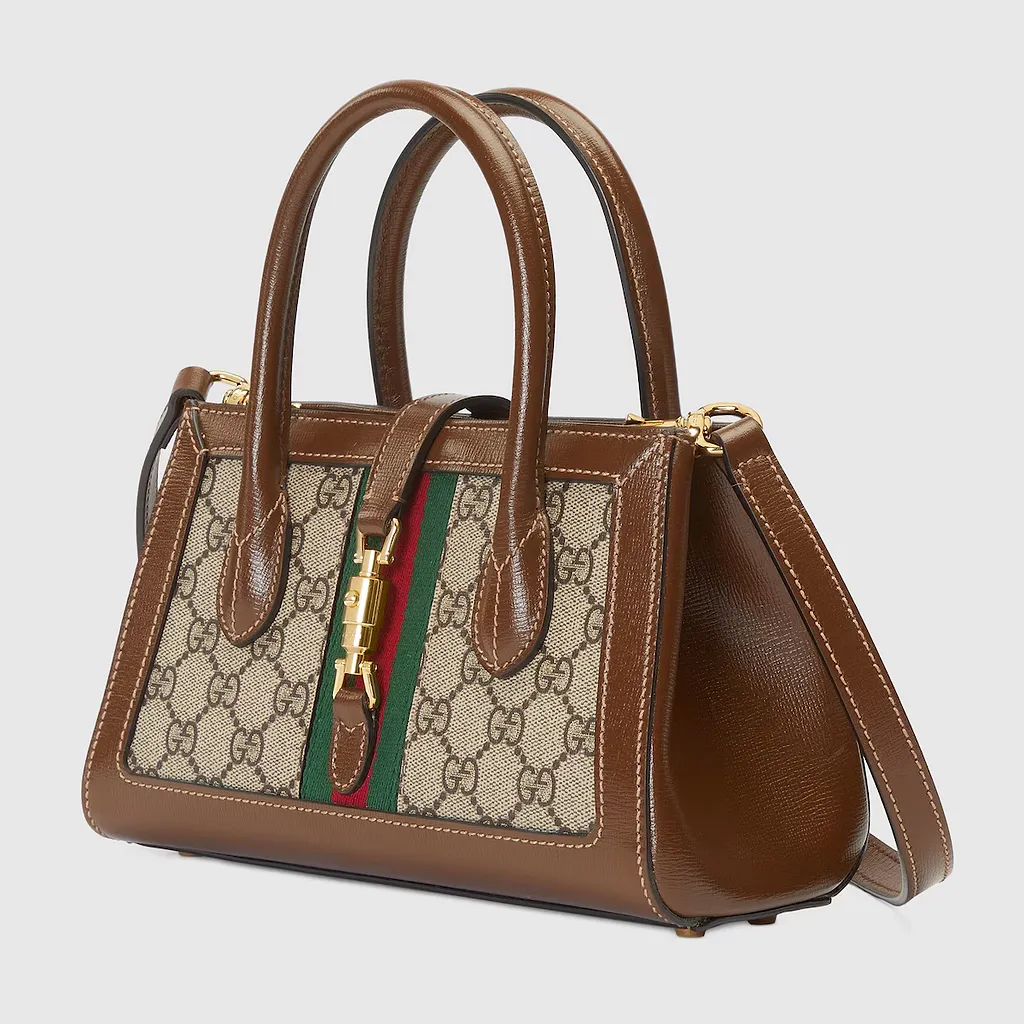 Small Tote With Piston Closure