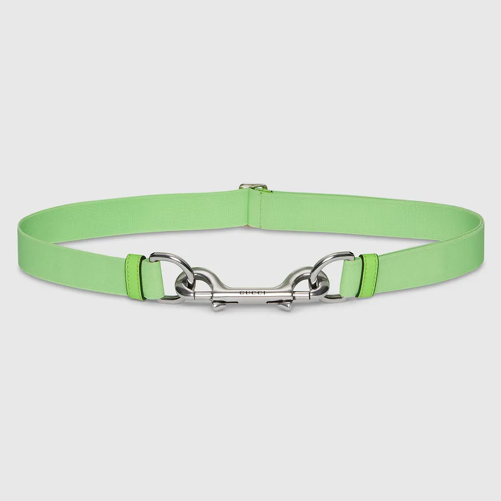 Thin Belt With Double Snap Hook Buckle, 2