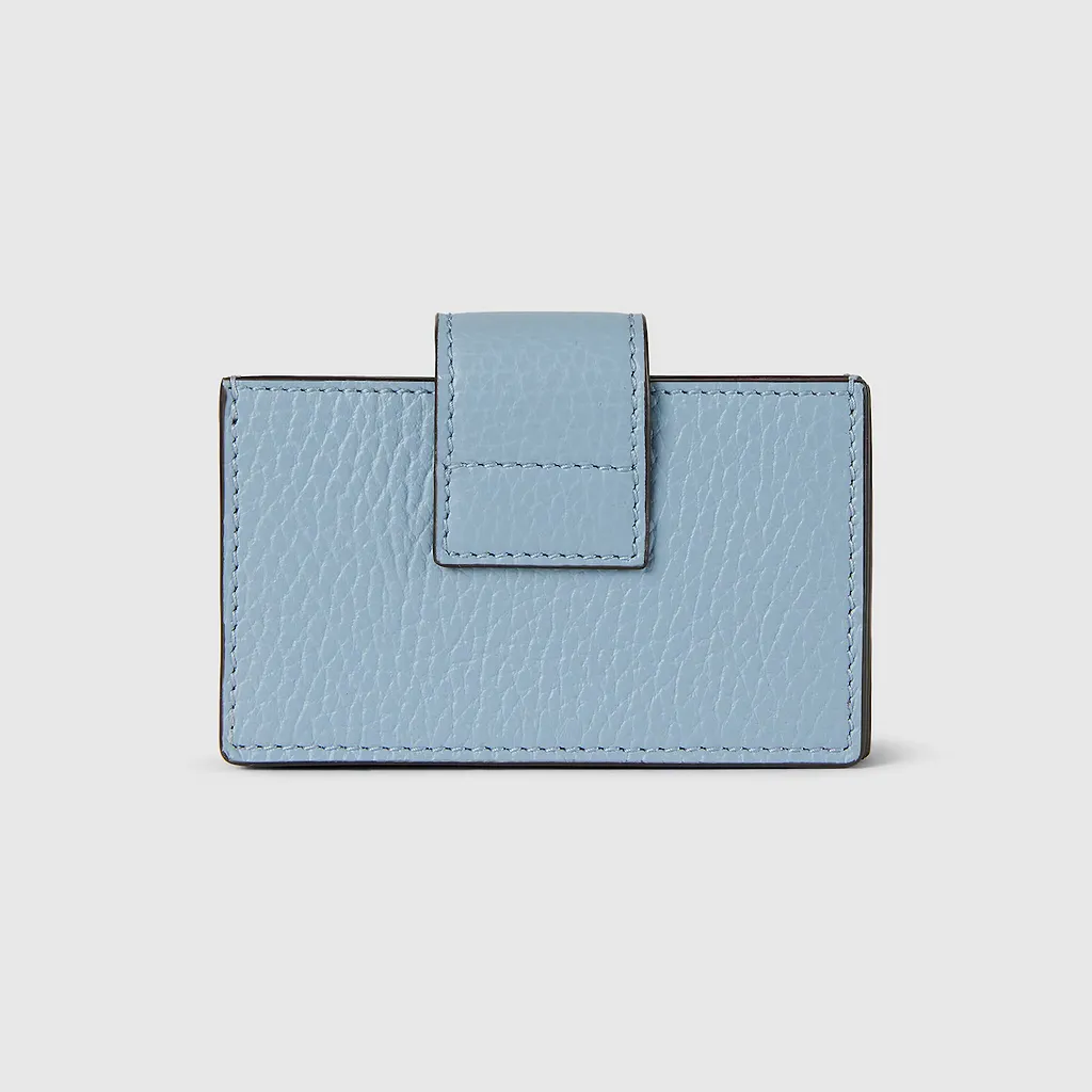 Bi-Color Gg Marmont Card Case