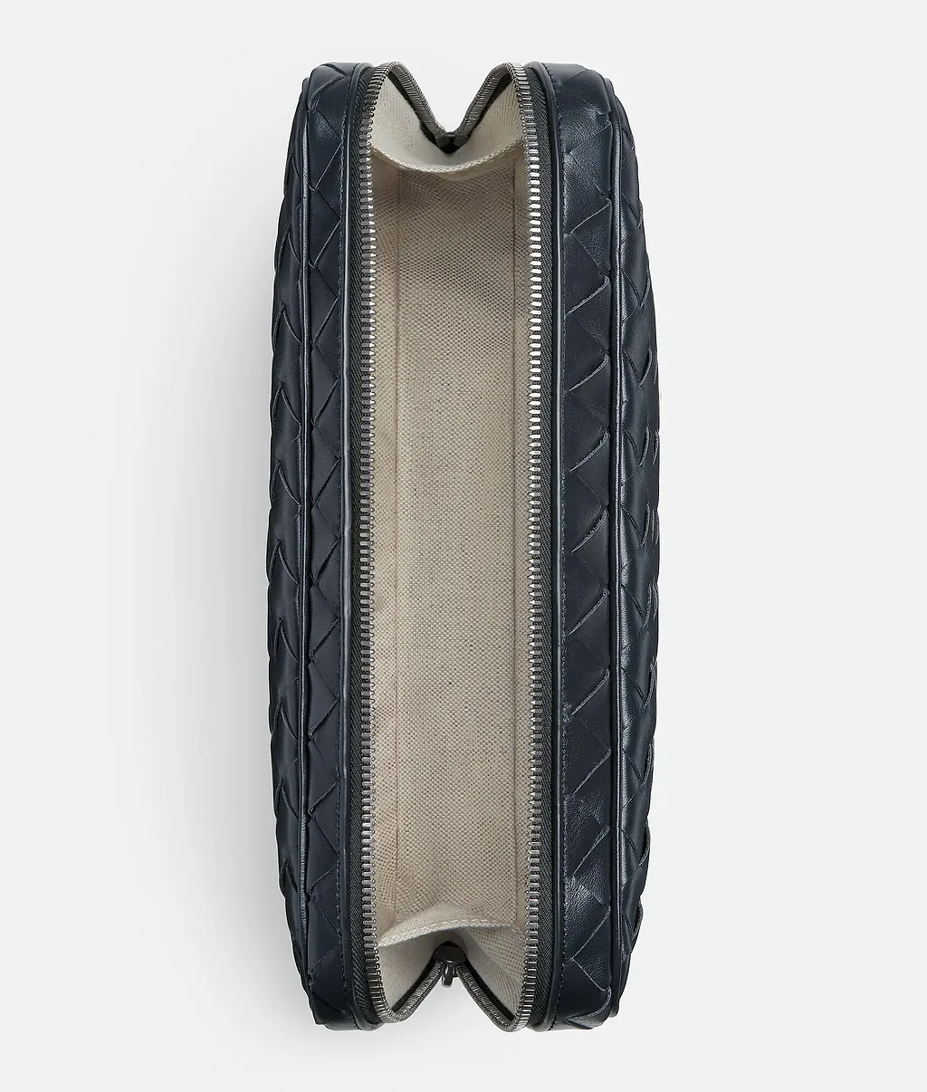 Intrecciato Large Zipped Organizing Pouch