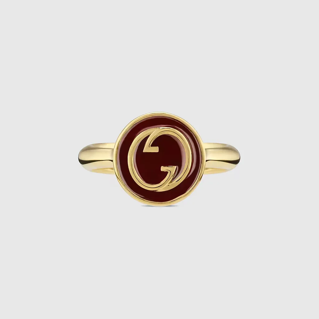 Gucci Blondie Enamel Ring