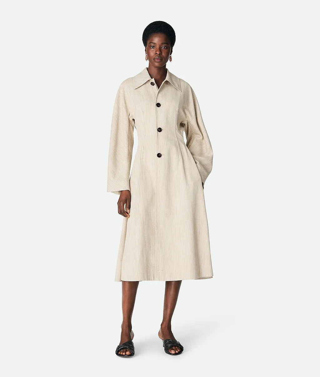Viscose Silk Coat