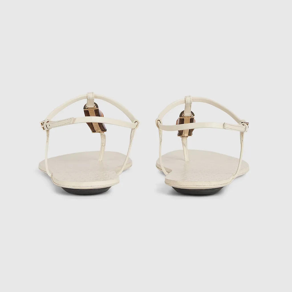 Thong Sandal With Bamboo