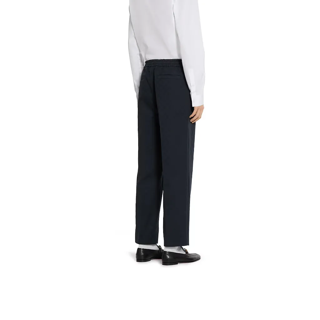 Gg Cottton Gabardine Pant