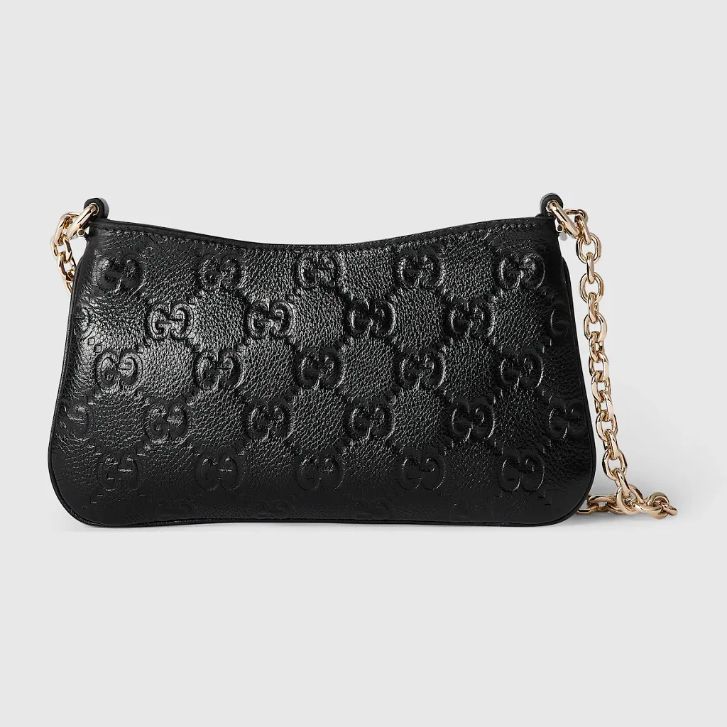 Gg Emblem Small Shoulder Bag