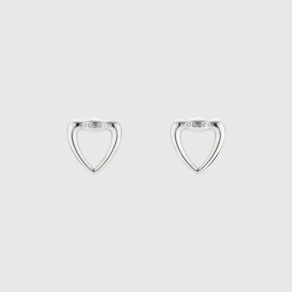 Gucci Heart Stud Earrings