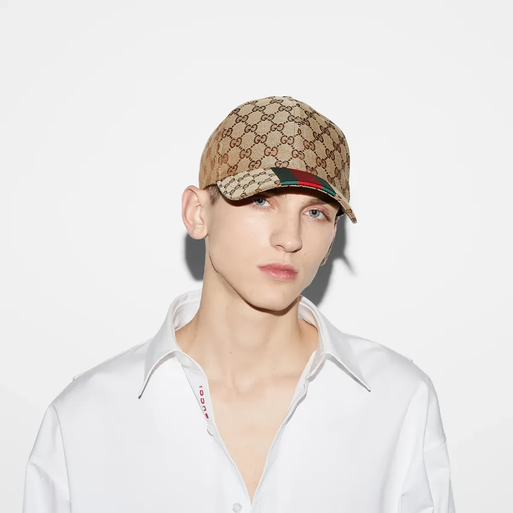 Gg Canvas Baseball Hat