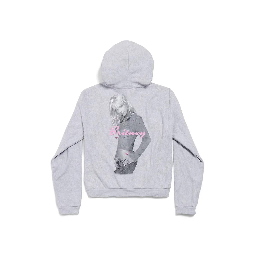 Britney Spears Series Zip-Up Hoodie Regular Fit