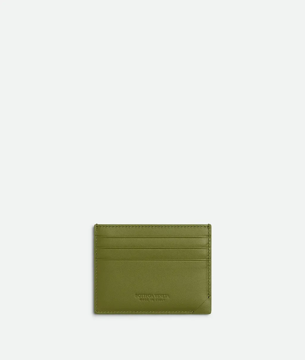 Intrecciato Stamp Credit Card Case