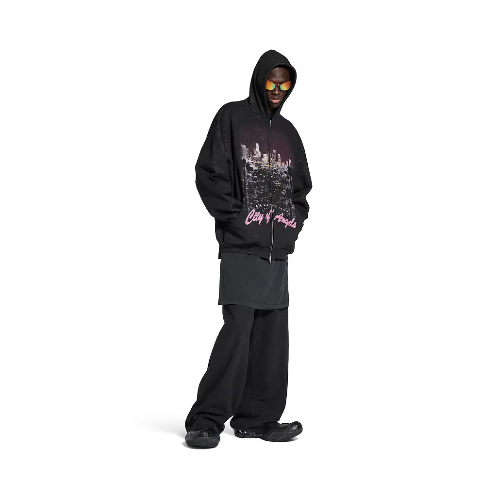 City Of Angels Outerwear Zip-Up Hoodie