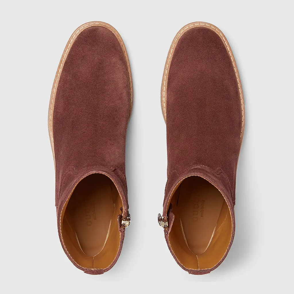 Slim Horsebit Ankle Boot