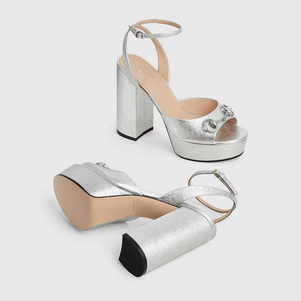 Horsebit Platform Sandal