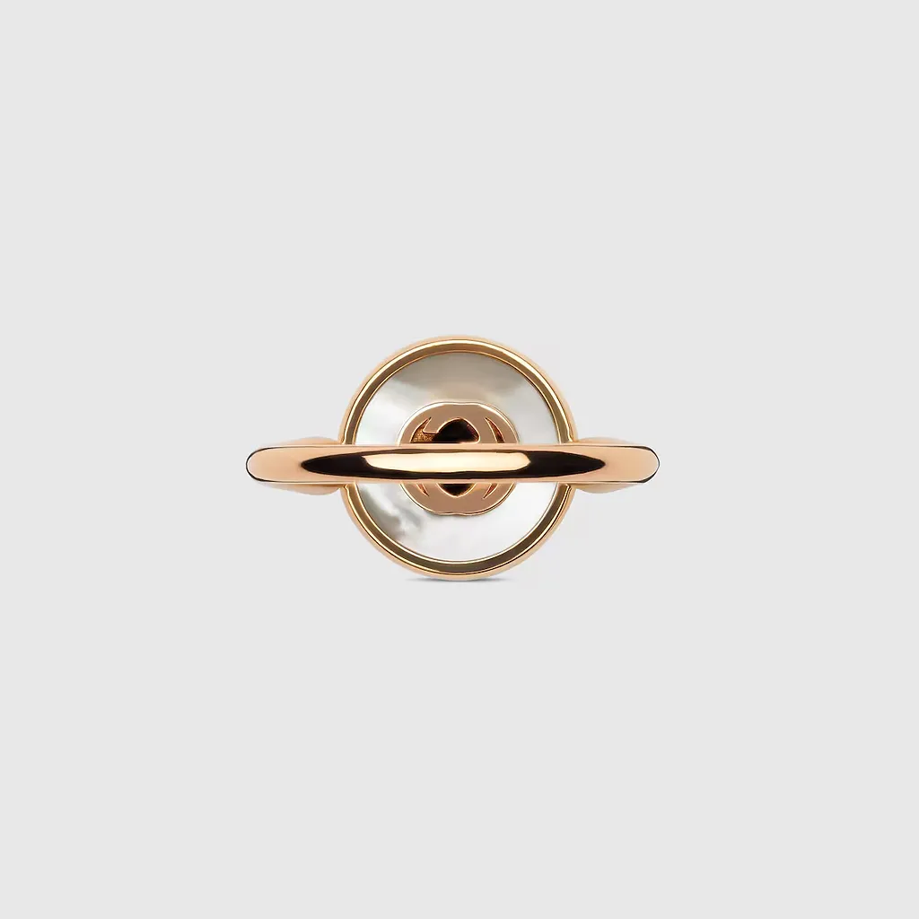 Gucci Interlocking Diamond 18K Ring