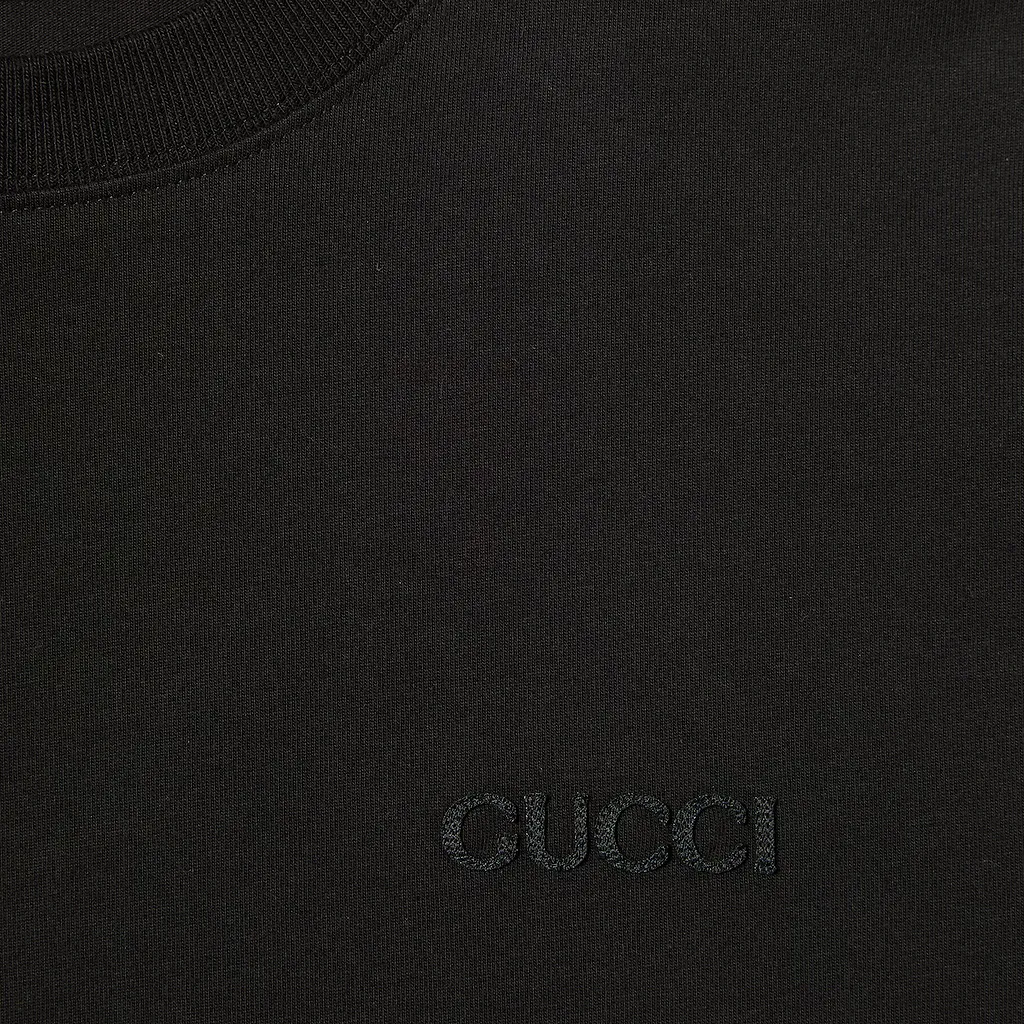 Cotton Jersey T-Shirt With Embroidery