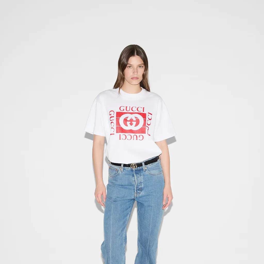 Printed Cotton Jersey T-Shirt
