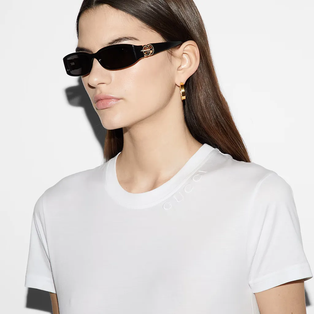 Embroidered Cotton Jersey T-Shirt
