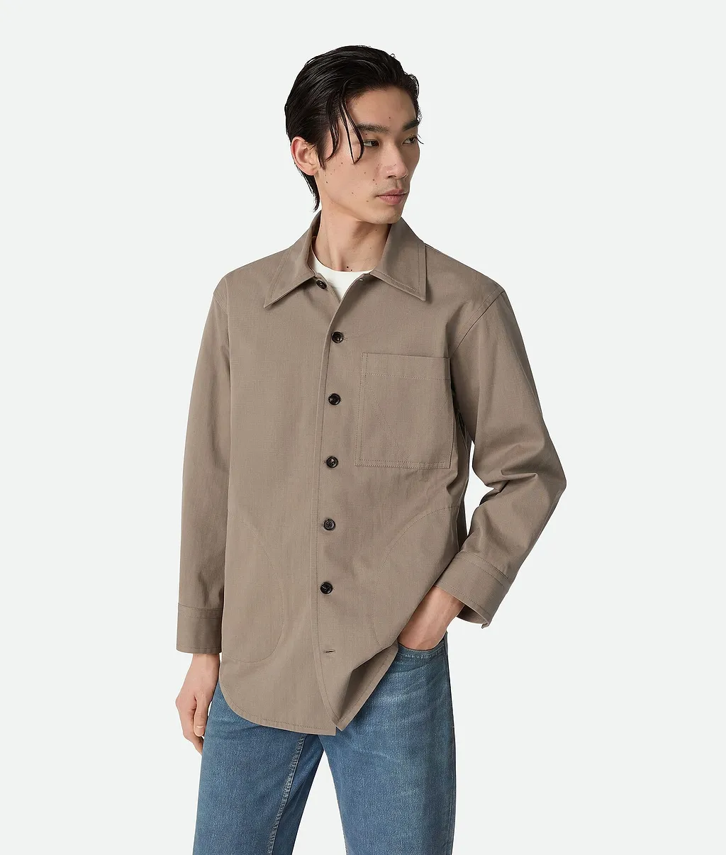 Cotton Twill Overshirt
