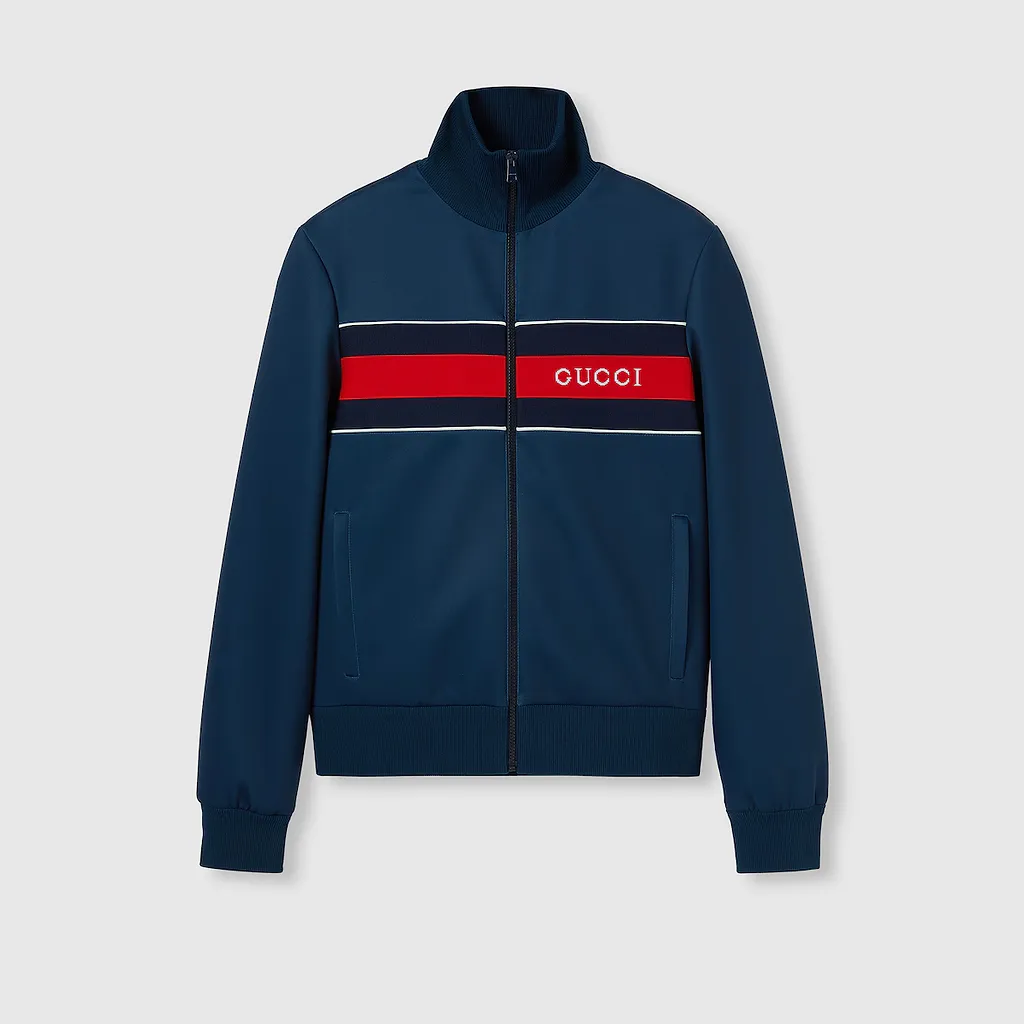 Neoprene Zipped Jacket With Web