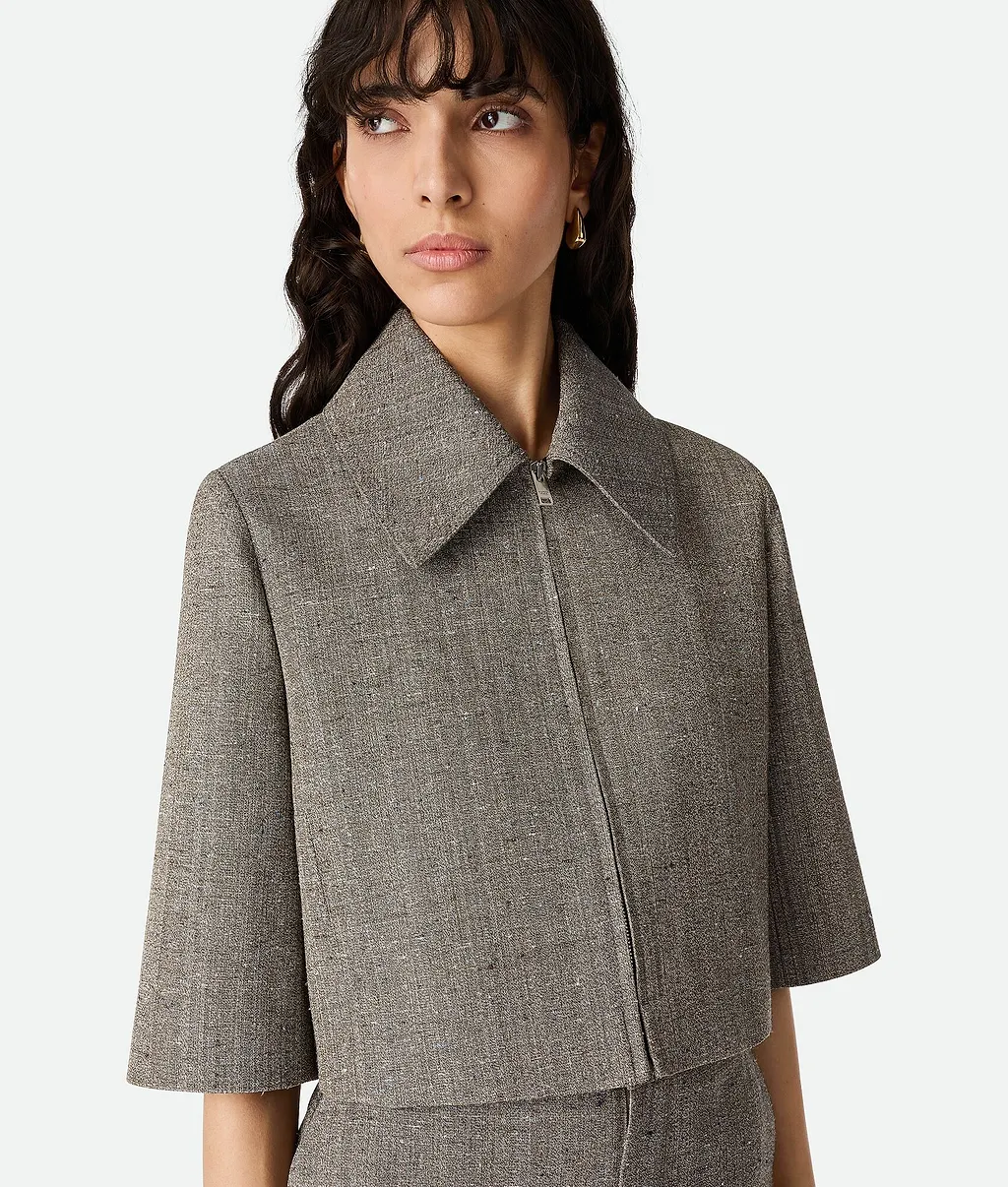 Viscose And Silk Jacket