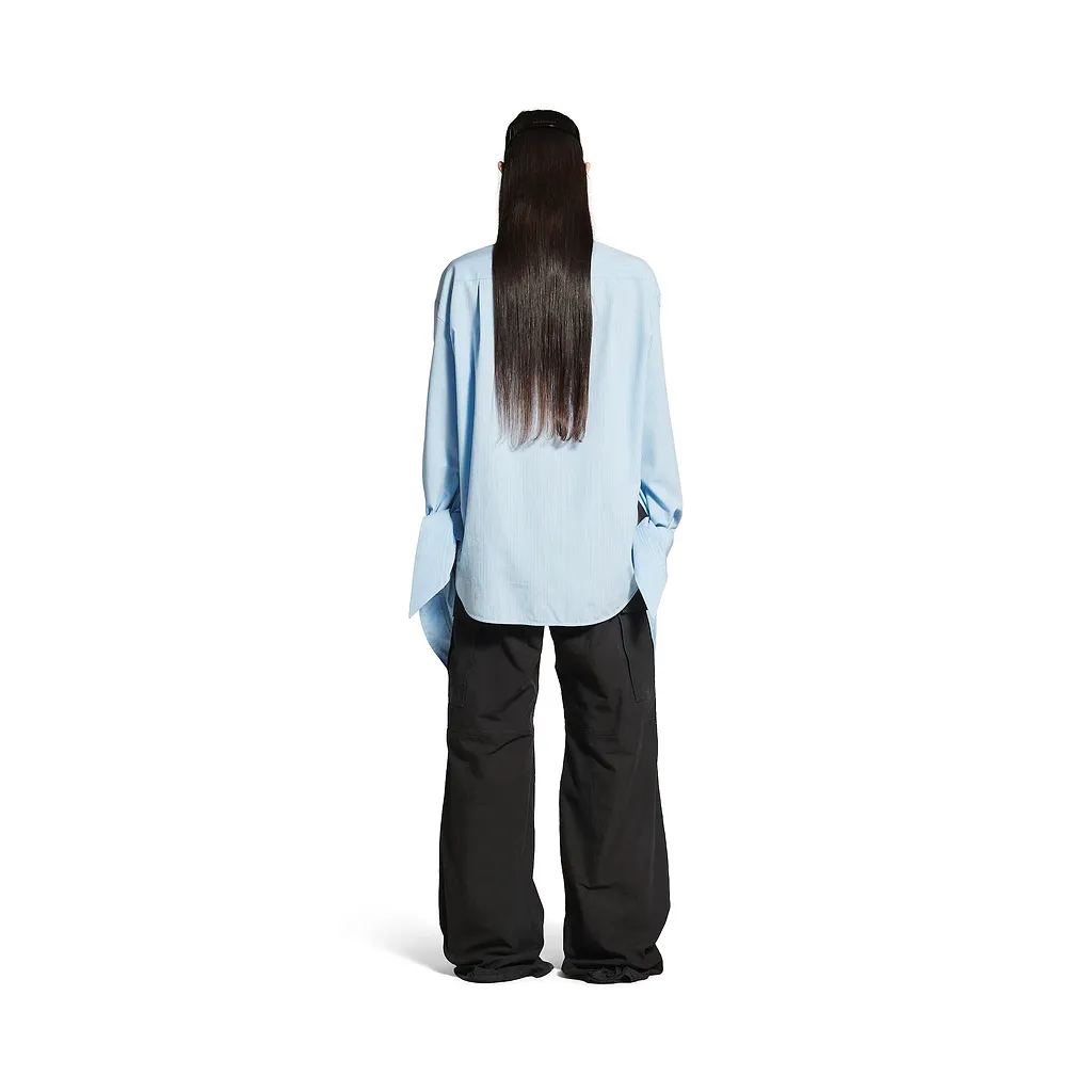 Knotted Cuff Blouse