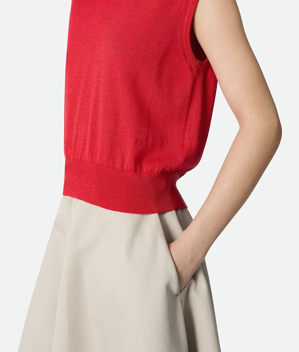 Cotton And Viscose Twinset