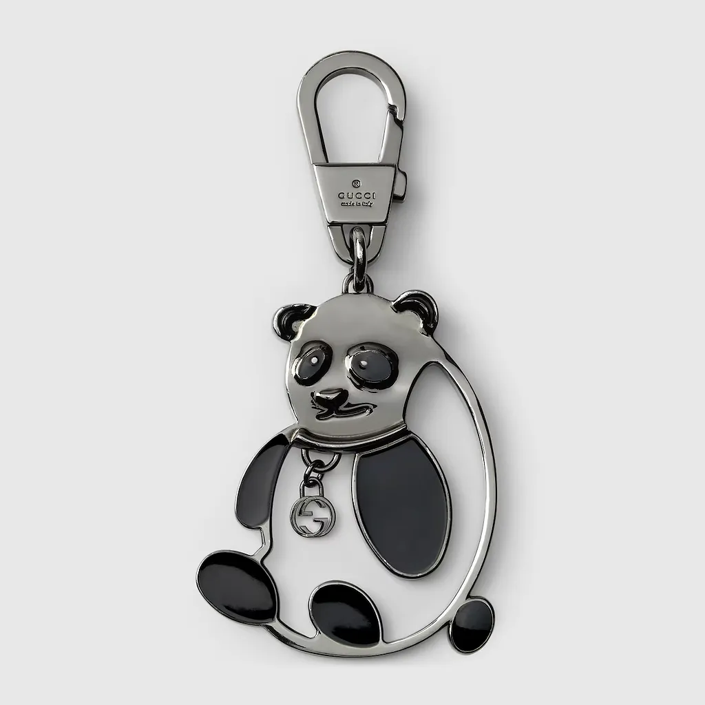 Panda Keychan With Interlocking G