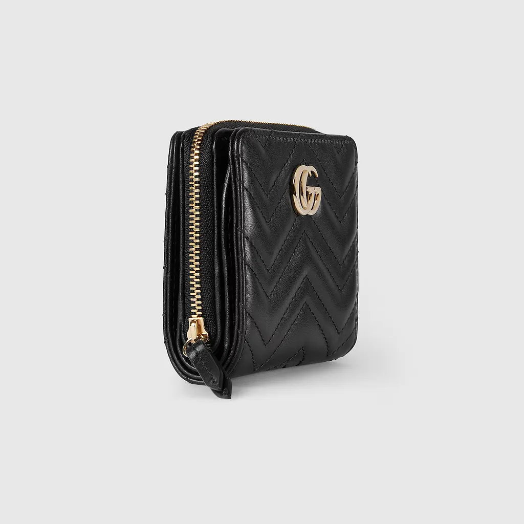 Gg Marmont Mini Zip Wallet