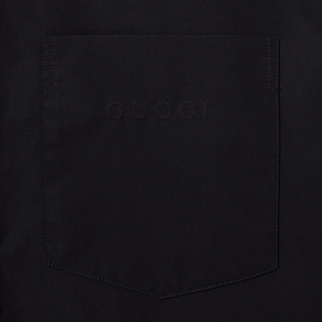 Cotton Poplin Shirt With Logo